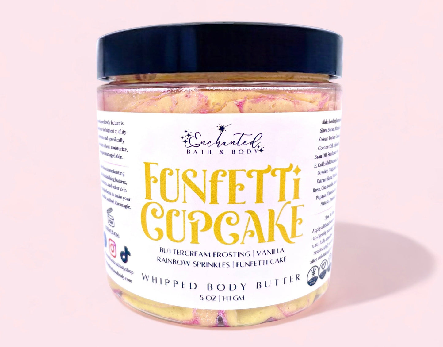 Funfetti Cupcake Whipped Body Butter