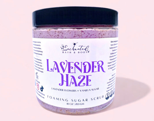 Lavender Haze Foaming Sugar Scrub