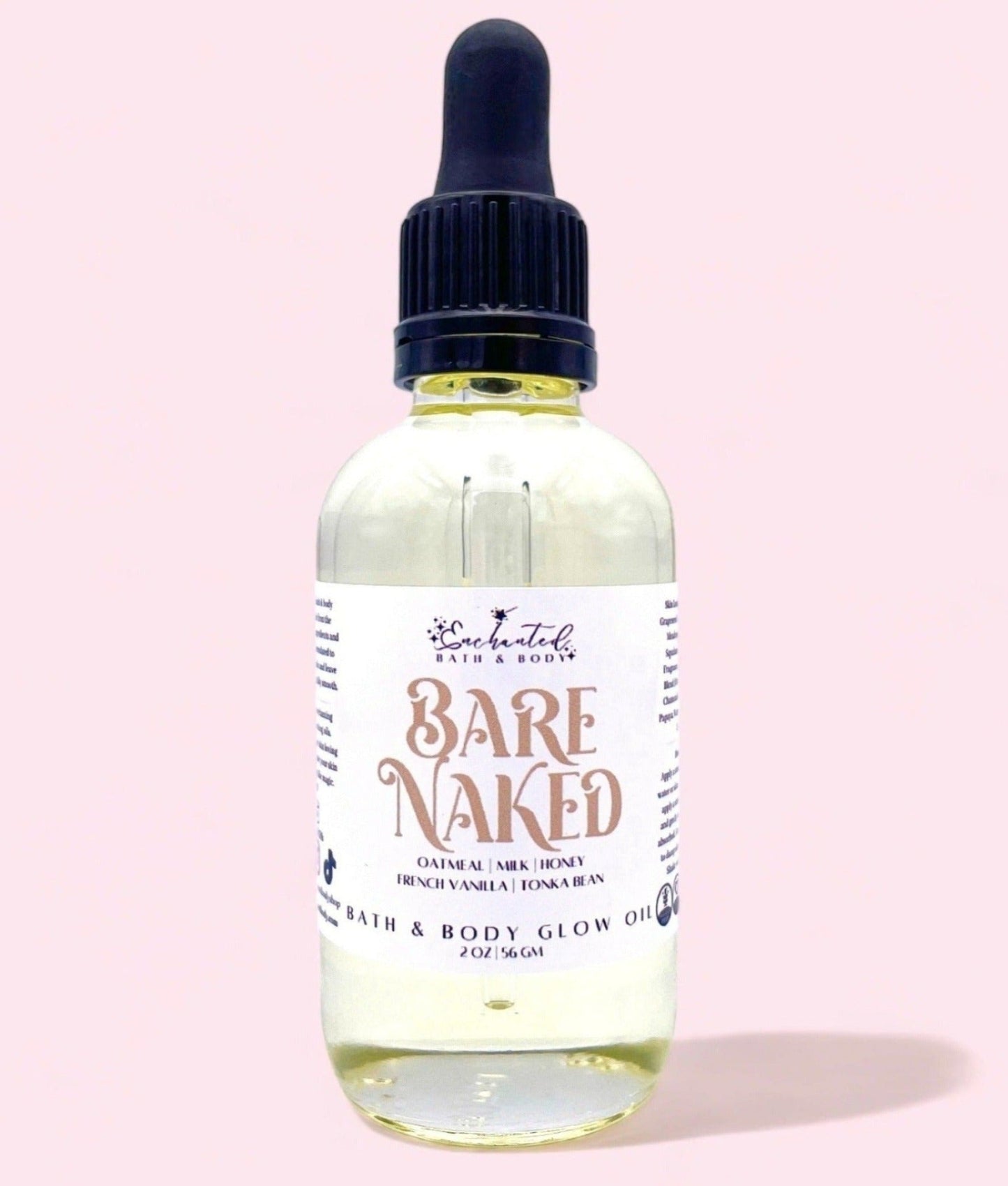 Bare Naked Bath & Body Glow Oil