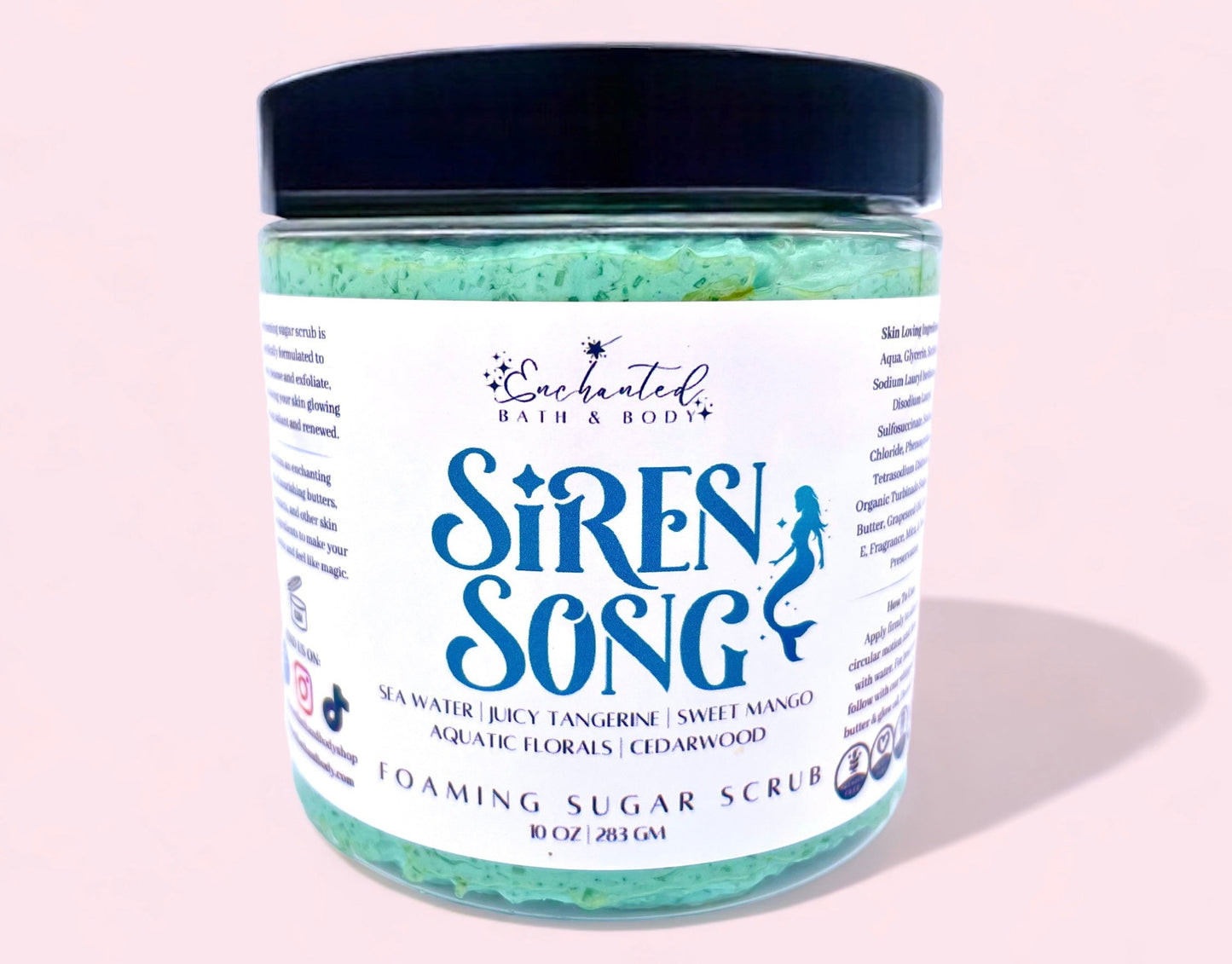 Siren Song Foaming Sugar Scrub