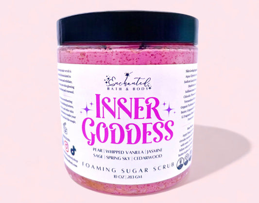 Inner Goddess Foaming Sugar Scrub