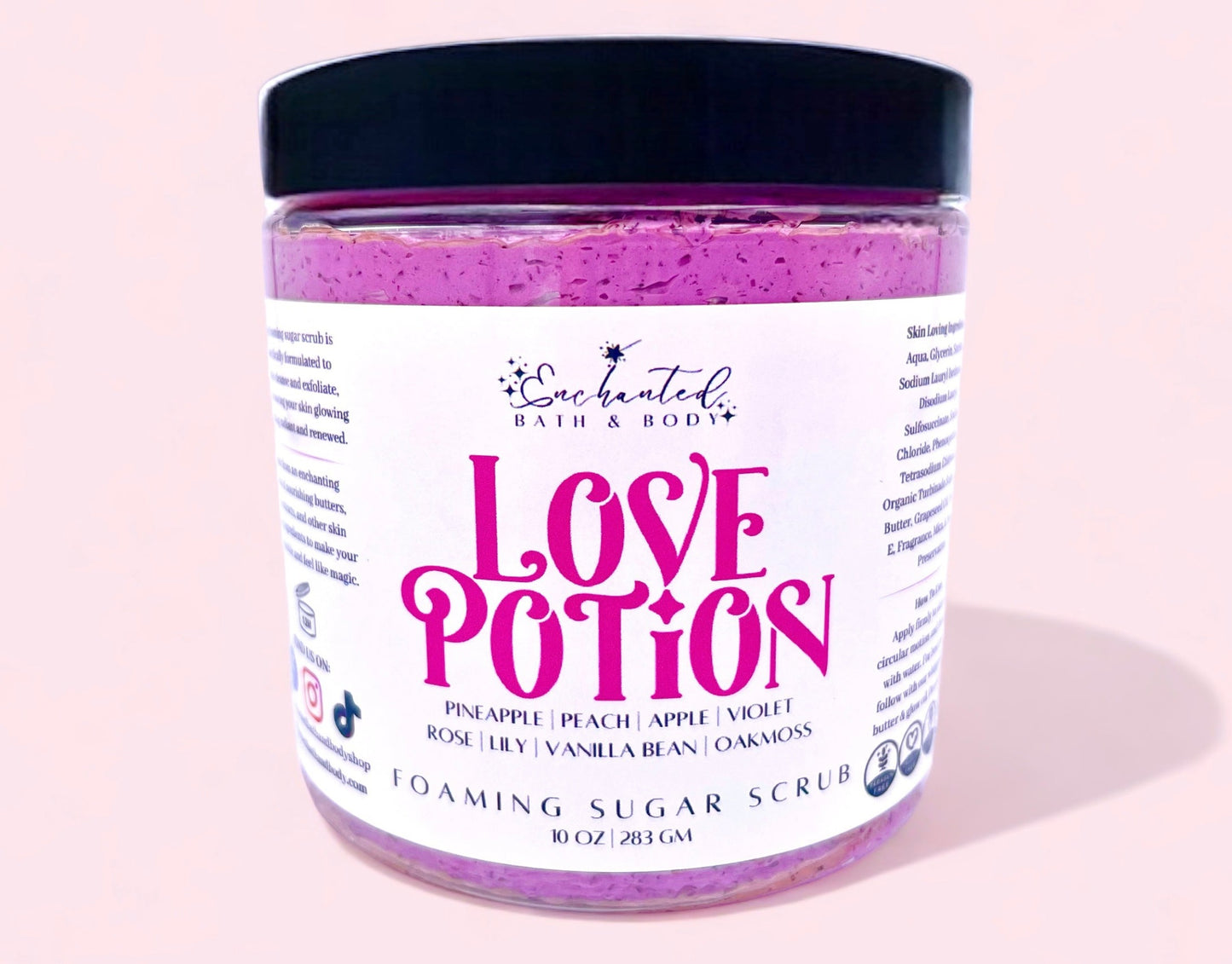 Love Potion Foaming Sugar Scrub